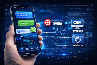 twilio api integration bulk sms whatsapp automation setup