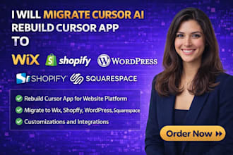 migrate cursor ai rebuild cursor app to wix shopify wordpress squarespace