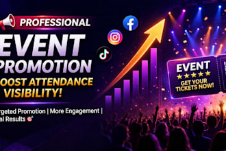 do targeted event promotion and marketing, eventbrite and concert promotion