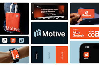 create business logo design and brand style guide