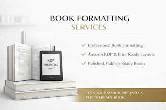 format your book for KDP and publish drive print and epub