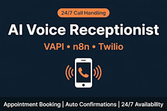 build an ai voice receptionist using vapi and n8n automation