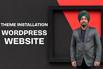 install wordpress theme for you