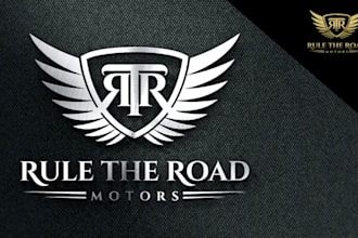 design automotive, repair, car racing and car wash logo