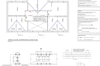provide structural engineering and drawings