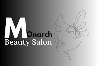 design a minimalist logo for businesses or beauty salons