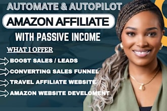 setup an automated travel affiliate amazon affiliate marketing sales funnel