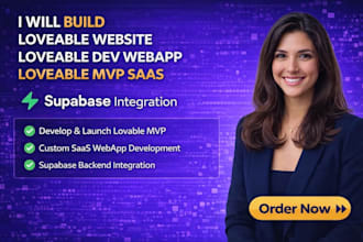 build lovable website lovable dev webapp lovable mvp saas supabase integration