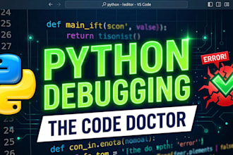 debug, fix, and optimize your python scripts and scrapers