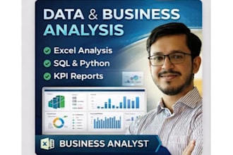 do data analysis, business analytics and insights reports