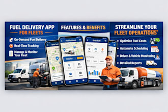 develop a fleet management fuel delivery app