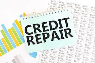 credit repair, remove inquiry,collection, chargeoff, late payment, credit report