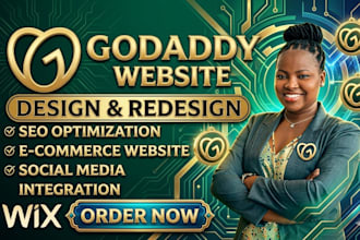 design godaddy website redesign godaddy website expert