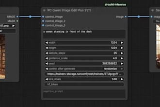 comfy ui qwen z image lora training ai image generation workfow api endpoint