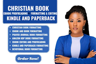 kdp book formatting for christian ebook, manuscript book interior layout design