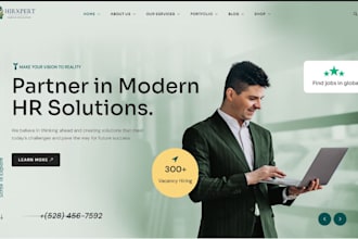 build squarespace recruitment website hiring agency website job listing website