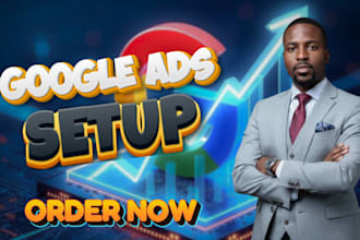 setup and manage google ads adwords PPC campaign as your ads manager
