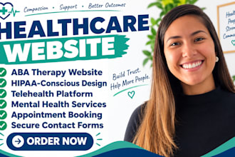 aba theraphy hipaa telehealth mental health healthcare website