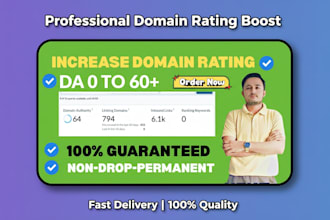 increase moz da domain authority 60 plus