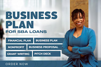 a lender ready sba business plan with financial projections