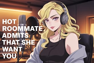 sfw,nsfw anime female voice over asmr sensual custom erotic audio, sultry mommy