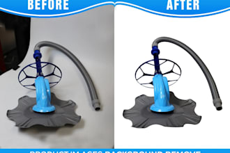 professional background removal for amazon sellers with 3d shdow