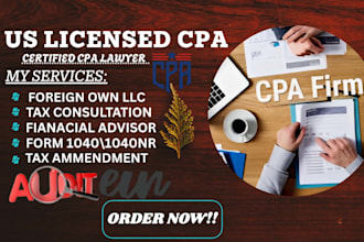 handle US tax filing, irs notices, and amended returns