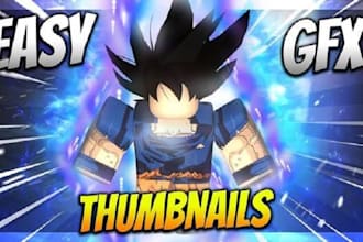 make you a roblox gfx icon or thumbnail design