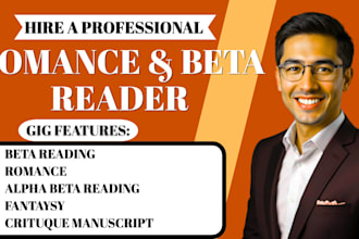 beta read your romance, fantasy beta reader, alpha beta reader, and sci fiction