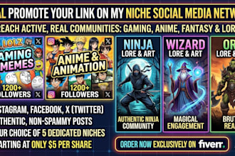 promote or share your link on social media instagram facebook or x