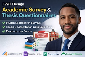 design academic survey questionnaire thesis survey form researcher googleforms