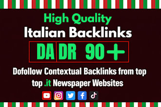 boost italy SEO rankings with high quality italian newspapers backlinks