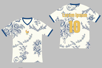 design a unique custom football jersey concept