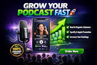 promote your podcast and grow your listeners organically
