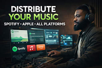 distribute your music to spotify apple music and all platforms