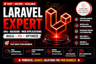 build or fix laravel apis and backend systems