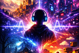 compose immersive video game music for indie games, backgrounds, and cinematics