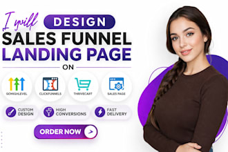 build sales funnel in gohighlevel, clickfunnels, thrivecart