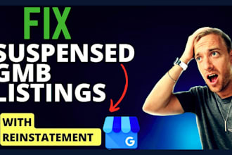 gmb reinstate and fix suspended gmb google my business profile