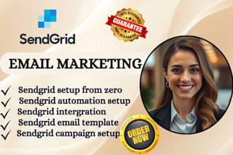 create sendgrid email flow sendgrid automation sendgrid campaign