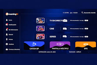 customize and rebrand your iptv, smarter, andriod app, completely