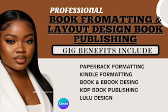 do book formatting, paperback, kdp book formatting