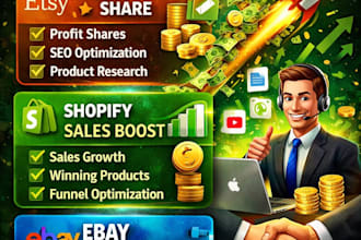 do etsy profit share shopify sales boost virtual assistant ebay profit share