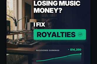 missing music royalties and recover your unpaid earnings