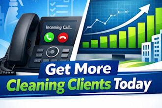 provide expert janitorial cold calling, lead generation and appointment setting