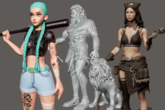 sculpt stylized 3d character handmade clay look, lo fi aesthetic cartoon style