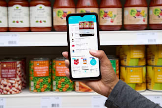 develop product scanner app for businesses with barcode, qr code and inventory