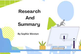 research anything in 24 hours, ai free manual research and summary report
