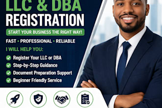 register your llc or dba business quickly and professionally