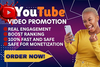 promote USA youtube channel, video SEO promotion to 1 million audience for views